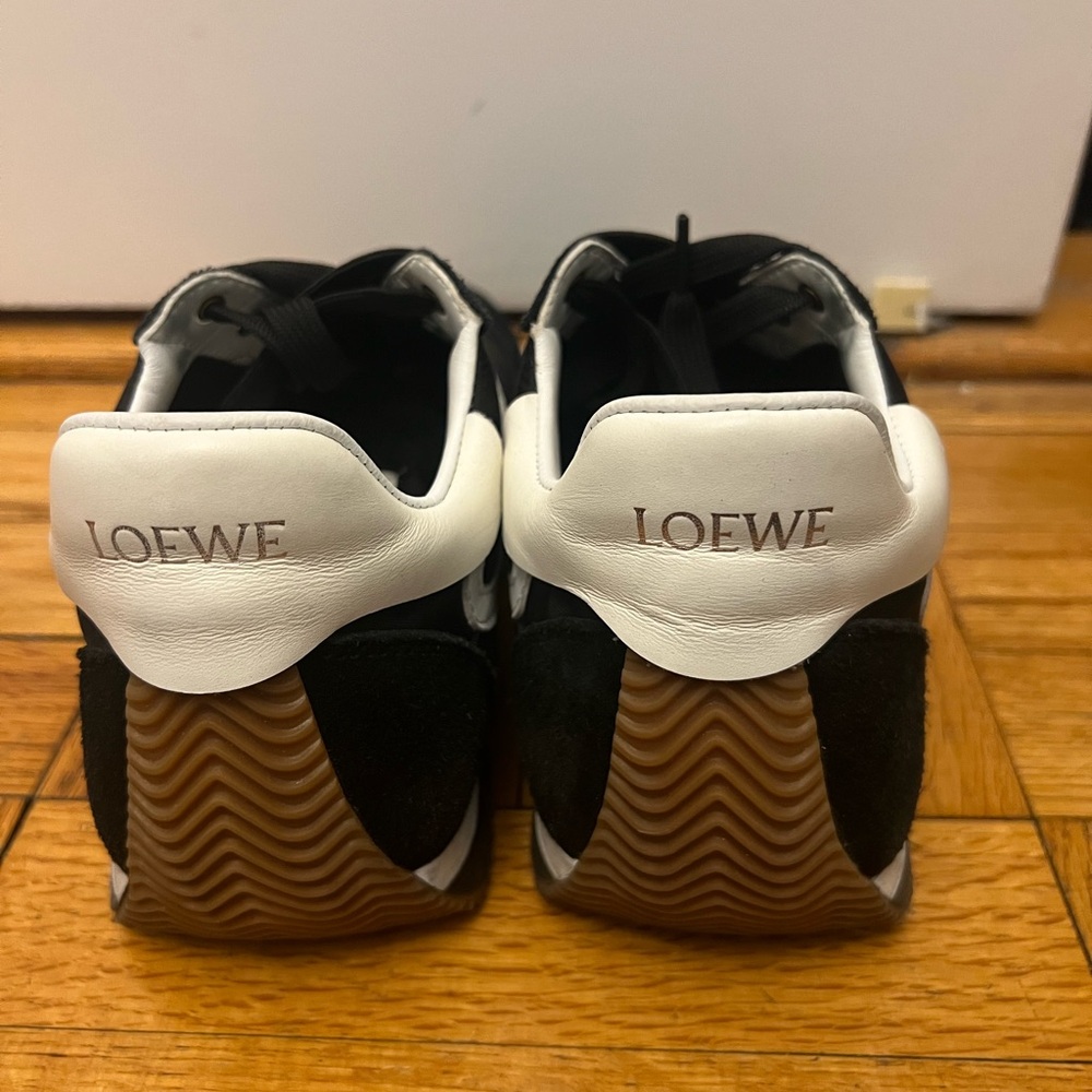 Loewe Black and White Women's Sneakers - Picture 3 of 8